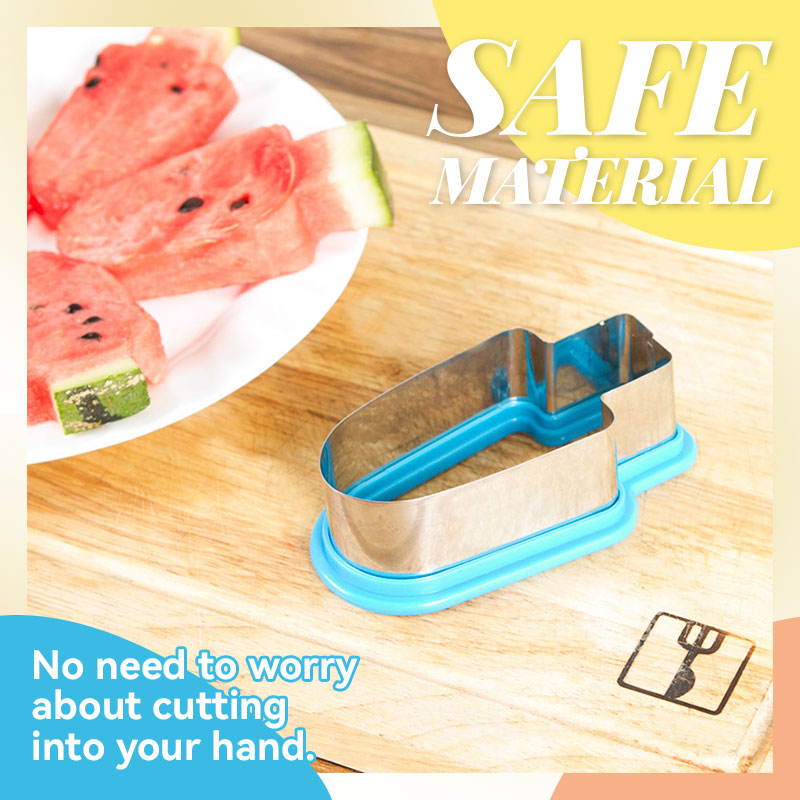 Popsicle Shape Mold Watermelon Slice Model