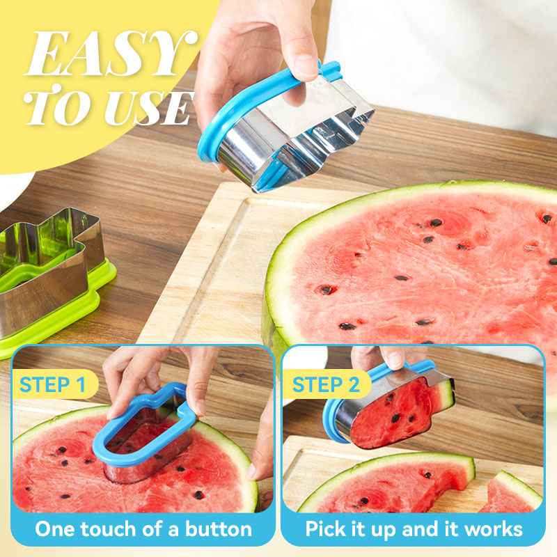 Popsicle Shape Mold Watermelon Slice Model
