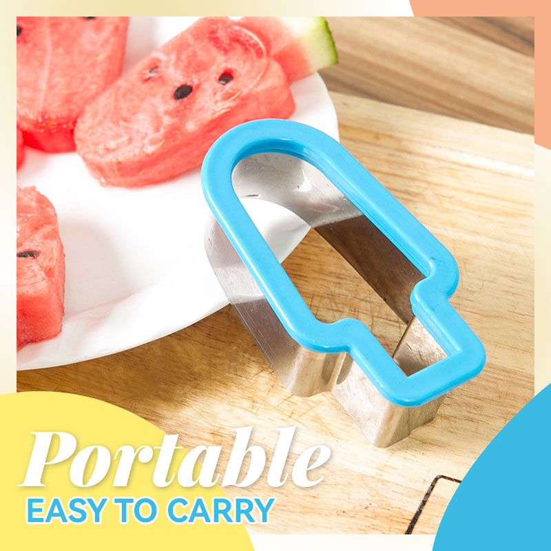 Popsicle Shape Mold Watermelon Slice Model