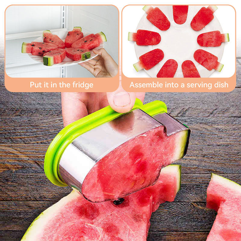 Popsicle Shape Mold Watermelon Slice Model