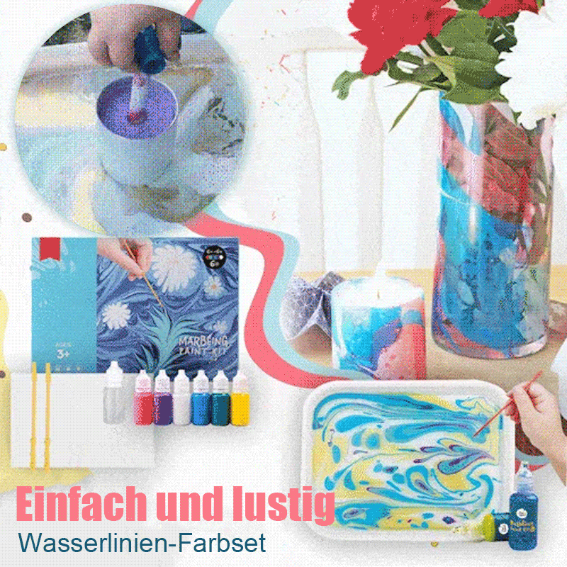 Malset Mit Wasserstruktur