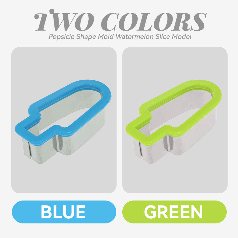 Popsicle Shape Mold Watermelon Slice Model