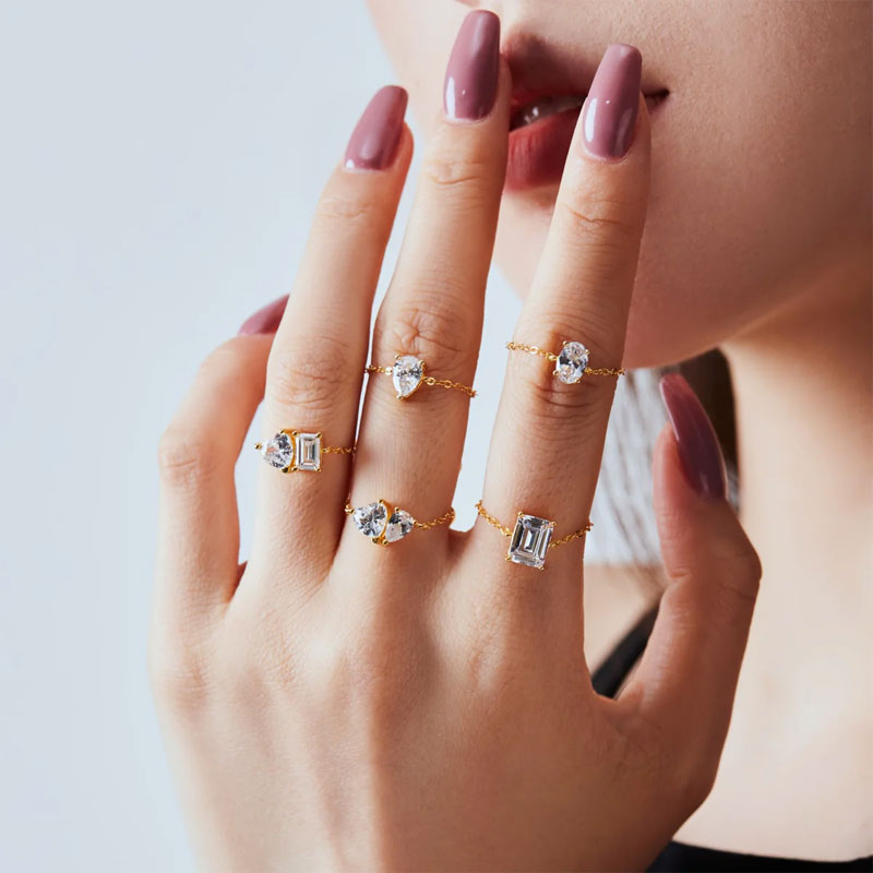 Self-Love Chain Ring
