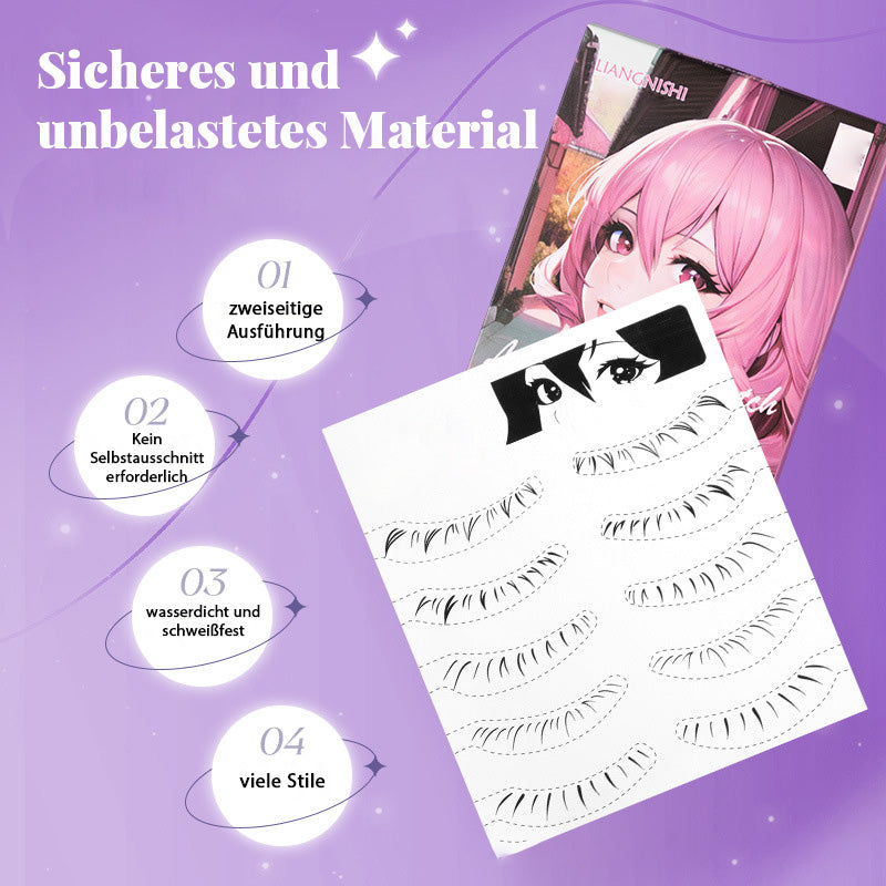 Aufkleber Für Die Unteren Wimpern (25 Paare)