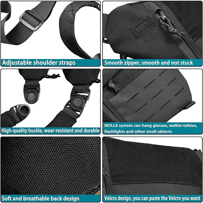 Outdoor Taktische Schulter Crossbody Brusttasche