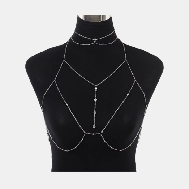 Brustkette Mit Quastenhalskette